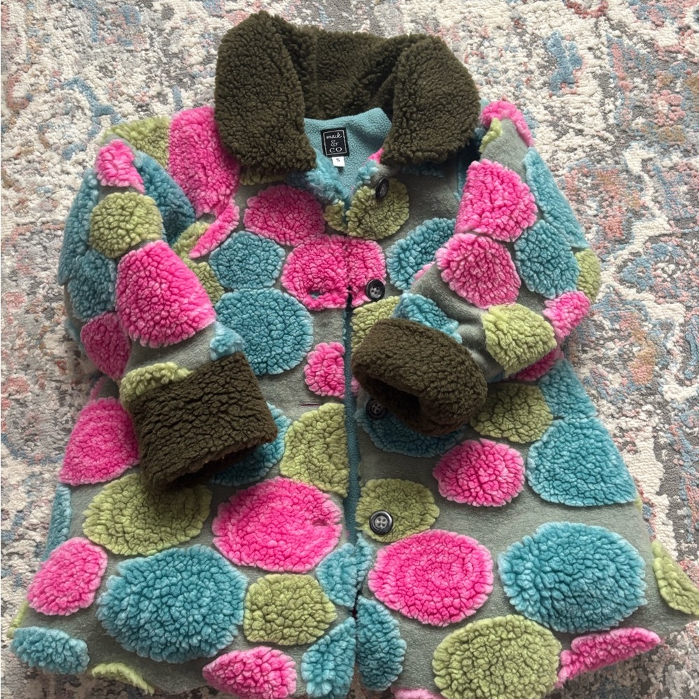 Beautiful girl coat